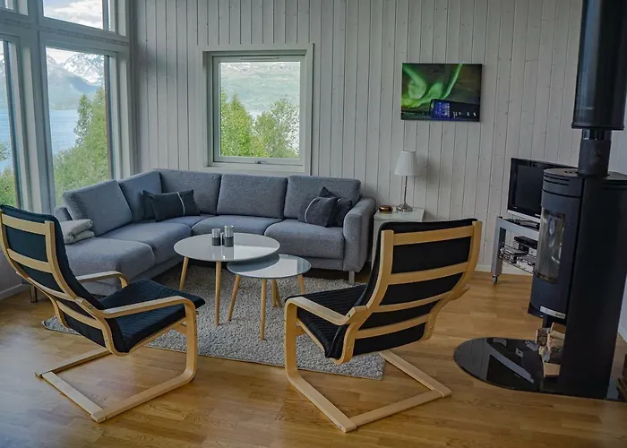 Aurora View Prázdninový dům Lyngseidet